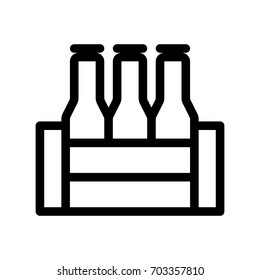 Beer Bottles Crate