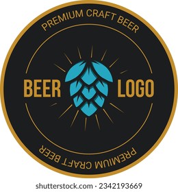 Beer brand brewert logo rounded round drink coaster beermat	