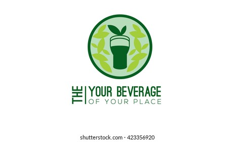 Beer brand logo template (beer pub, restaurant, brewery)