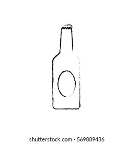 Beer and brewery concept icon vector illustration graphic design