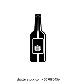 Beer and brewery concept icon vector illustration graphic design