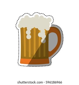 Beer and brewery icon vector illustration graphic design