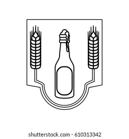Beer and brewery icon vector illustration graphic design