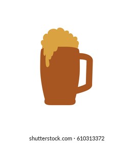 Beer and brewery icon vector illustration graphic design