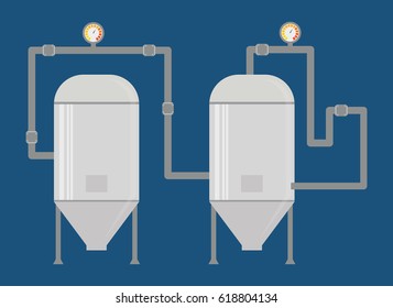 Beer brewery and industry design