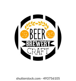 Beer Brewery Logo Design Template