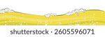 Beer bubbles wave background. vector illustration