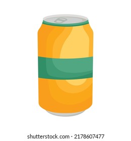 beer can design over white