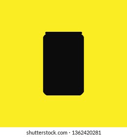 beer can icon vector