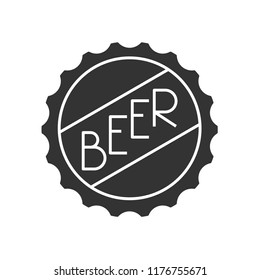 Beer cap icon