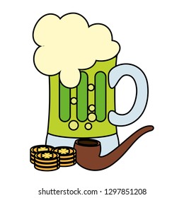 beer with coins