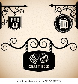  Beer concept with icons design, vector illustration 10 eps graphic.