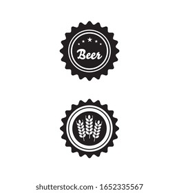 Beer craft vector illustration design template