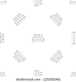 Beer crate pattern seamless vector repeat geometric for any web design