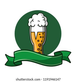 Beer cup emblem