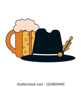 Beer cup and hat