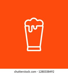 Beer cup icon