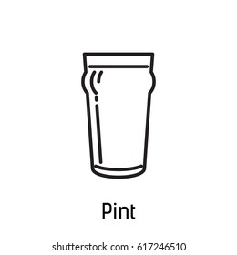Beer Cup Icon Pint