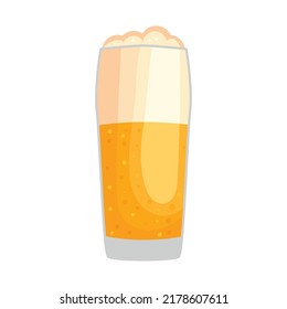 beer cup image over white