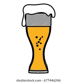 beer cup isolated icon