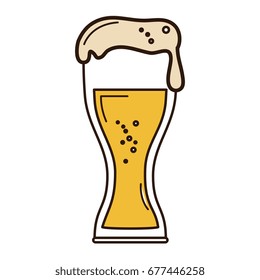 beer cup isolated icon