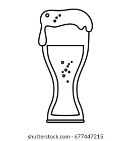 beer cup isolated icon