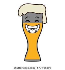 beer cup kawaii character