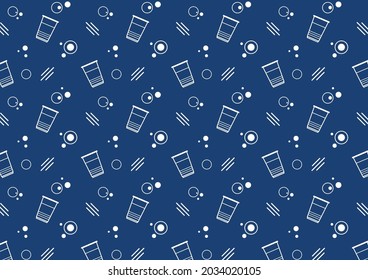 Beer cup pattern vector. wallpaper. beer pong wallpaper. background.