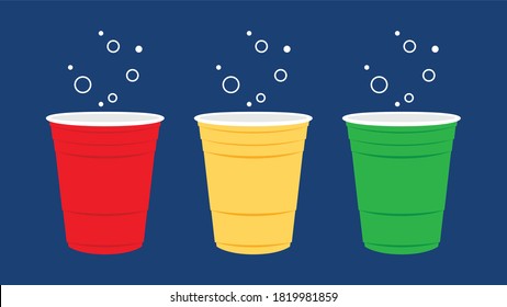 Beer Cup Vector. Beer Cup Logo Design.