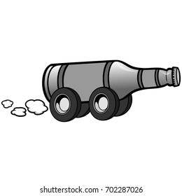 Beer Delivery Illustration