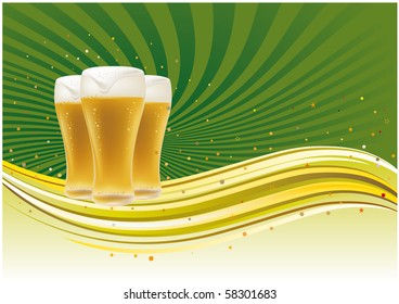 beer design element,abstract backgrounds
