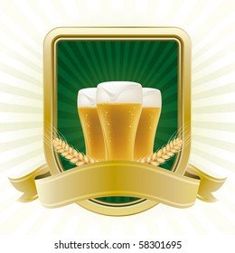 beer design element,abstract backgrounds