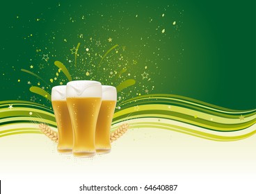 beer design element,abstract backgrounds