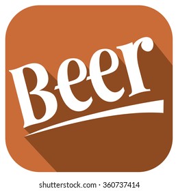 beer design flat icon