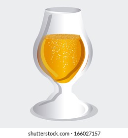 Beer design over white background vector illustration 