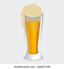 Beer design over white background vector illustration 