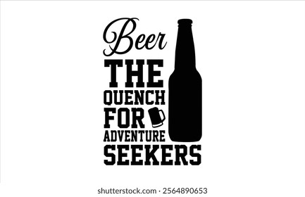 beer -Designer T-Shirts vector  illustrator eps