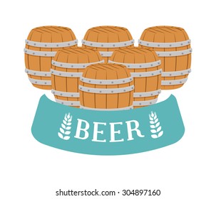Beer digital design, vector illustration 10 eps graphic