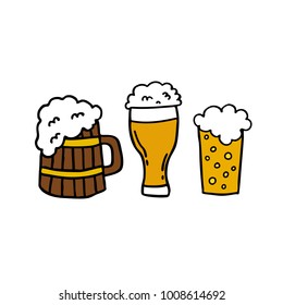 beer doodle icon