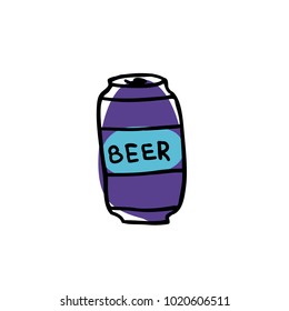 beer doodle icon