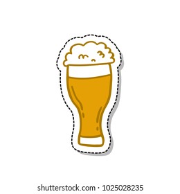 beer doodle icon