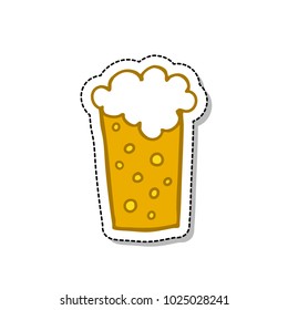 beer doodle icon