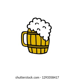 beer doodle icon