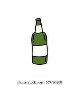 beer doodle icon