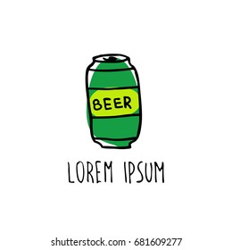 beer doodle icon
