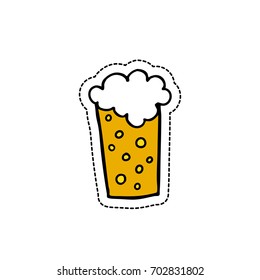 beer doodle icon