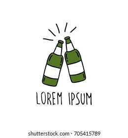 beer doodle icon