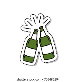 beer doodle icon