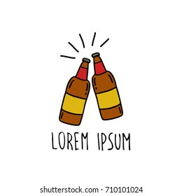 beer doodle icon