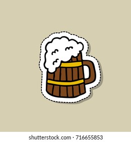 beer doodle icon